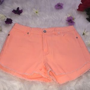 High waisted coral shorts❤️never worn